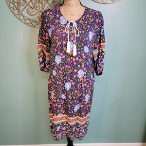 HALIFE Midi Floral Dress